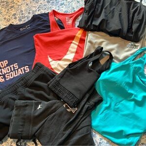 MUST GO! CLOSET CLEAN OUT! HUGE WOMENS ATHLETIC WEAR LOT!